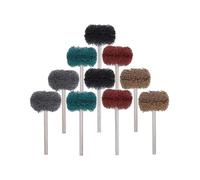 HDUNGM Mini perceuse en Fiber de Nylon, Brosse Abrasive, Brosse rotative avec Tige de 3mm/2.35mm for Ensemble d'accessoires d'outils rotatifs 10 pièces