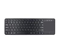 HDWR Clavier d'ordinateur sans Fil avec pavé Tactile, Fonctionnement sans Fil jusqu'à 10 mètres, Clavier de Jeu, Ordinateur, Portable, Noir, USB, typerCLAW-BC130