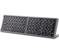 HDWR Clavier D'ordinateur, sans Fil, Pliable, Bluetooth V3.0, Fonctionnement sans Fil avec Une Portée Allant Jusqu'à 10 Mètres, Fonctionnement Jusqu'à 80 Heures, typerCLAW BS110