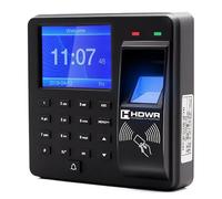 HDWR CTR10 Pointeuse horaire personnel, badgeuse biométrique RFID