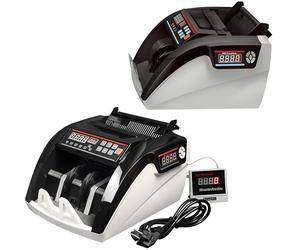 HDWR FiscalFlow-3010, Compteuse de Billets Automatique à Grande Vitesse, 1000 Billets/Minute, Détection UV/MG/IR/DEN/HALF, Fonctions BATCH et ADD, Parfaite Pour Les Banques