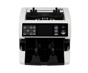 HDWR FiscalFlow-5012 Compteuse valoriseuse billets mélangés, 9 devises | Valeur et nombre, 2 capteurs CIS, numéros de série, UV/MG/fil métallique, écran TFT 3,5 pouces, imprimante