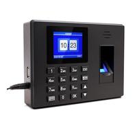 HDWR FTR06 Machine de Présence des Employés, Vérification d'empreintes Biométriques et de Mots de Passe, Machine d'assistance Intelligente, Pointeuse Horaire Personnel