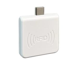 HDWR HD-RD65 Lecteur de Tags RFID, Pour Téléphones, Tags Avec Puces EM4100, TK4100, SMC4001, Distance de Lecture Jusqu'à 70 mm, Identification de Biens et D'individus, Signal Lumineux