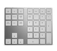 HDWR Ordinateur Portable, Clavier Numérique, sans Fil, Bluetooth, Fonctionnement sans Fil avec Une portée Allant Jusqu'à 10 mètres, 34 Touches, Boîtier Aluminium, typerCLAW-BN100