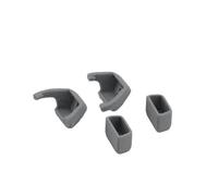 HDWSNXW Accessoires pour Drones Protection de Pied, feu arrière, Train d'atterrissage, pièces de trépied compatibles avec Le Drone RC MI NI 5 Pro (Montage Rapide). Remplaçable(Grey Full kit)