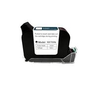 HDXAEW Cartouche d'imprimante à Jet d'encre Portable en Ligne, Niveau A, séchage Rapide, Noir, Niveau B, 12.7mm, pièces Originales for Bureau sur Toutes Les Surfaces(1pc)