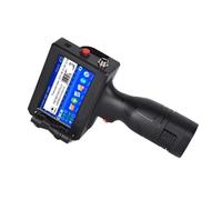 HDXAEW Imprimante à Jet d'encre portative 25.4, Date de Production, Machine de Codage QR, Impression sur Carton métallique et Plastique sur Toutes Les Surfaces(1 Printer-1 HD Ink)