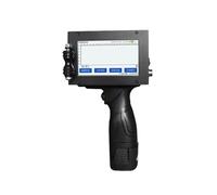 HDXAEW Imprimante à Jet d'encre portative for Logo, Code par Lots, Machine d'impression Portable, Mini codeur, imprimante à Jet Manuel avec Encre sur Toutes Les Surfaces
