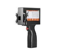 HDXAEW Imprimante à Jet d'encre Thermique Portable YS300 12,7 mm, Langues anglaises, Code, Date, numéro, Logo, Date d'expiration, étiquette, Carton en Plastique sur Toutes Les Surfaces