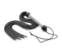 Hdynasty Cravache Extensible en Silicone à Glands, cravache Polyvalente pour Chevaux, Longueur approximative de 51 cm (Noir, Cravache)