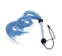 Hdynasty Cravache Extensible en Silicone à Glands, cravache Polyvalente pour Chevaux, Longueur approximative de 51 cm (Bleu, Cravache)