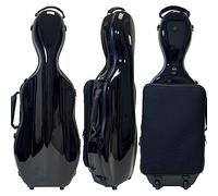 HDYNUZ Étui léger en Fibre de Carbone pour Alto, étui réglable pour Alto 15'', 16'', 17'', Coque Rigide avec Sangles réglables, Sac à Dos de Voyage(K)
