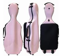 HDYNUZ Étui léger en Fibre de Carbone pour Alto, étui réglable pour Alto 15'', 16'', 17'', Coque Rigide avec Sangles réglables, Sac à Dos de Voyage(J)