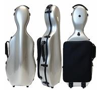 HDYNUZ Étui léger en Fibre de Carbone pour Alto, étui réglable pour Alto 15'', 16'', 17'', Coque Rigide avec Sangles réglables, Sac à Dos de Voyage(M)
