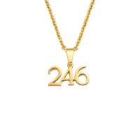 Hdyrpex Code régional 246 Barbade Pendentif Collier pour homme Femme Acier Inoxydable Pendentif Collier