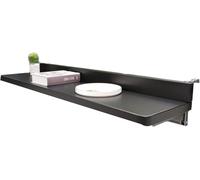 Hdzdh Balcoy Table, Réglable pour Patio, Table Pliante Extérieure, Alliage D’Aluminium Acier Inoxydable, pour Patio, Balcoy Furiture pour Garde, Black, 80 * 40cm