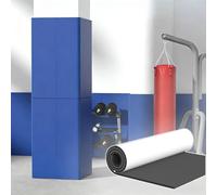 HDZNDH Protection Adhésive pour Poteau, Coussin De Sécurité Auto-Adhésif, Intérieur Et Extérieur, Protection De Colonne en Cuir PU, Mousse Épaisse Amortissante, Installation Facile, Gym Et Terrain