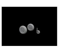 Maquette Eduard He 111 Early Wheels For Icm - 1:48e - Accessories