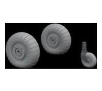 Maquette Eduard He 111 Early Wheels For Icm - 1:48e - Accessories