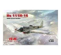 ICM Maquette He 111H-16 Bombardier allemand Seconde Guerre mondiale Échelle 1:48