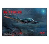 ICM Maquette avion He 111H-20 – Échelle 1:48 – Bombardier allemand (Seconde Guerre mondiale) – Neuf