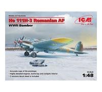 ICM Maquette plastique He 111H-3 roumain AF - Bombardier WWII - 1:48