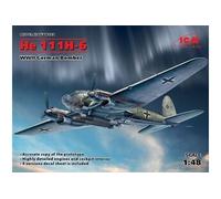ICM 48262 Maquette avion He 111H-6 – Bombardier allemand Seconde Guerre mondiale – 1:48 – Neuf