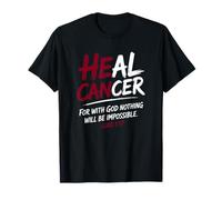 He Can Heal Cancer Multiple Myeloma Cancer God Bible Verse T-Shirt