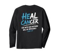 He Can Heal Cancer Prostate Cancer God Christian Bible Verse Manche Longue
