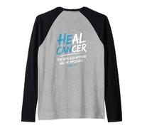 He Can Heal Cancer Prostate Cancer God Christian Bible Verse Manche Raglan