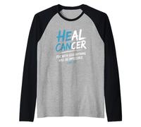 He Can Heal Cancer Prostate Cancer God Christian Bible Verse Manche Raglan