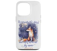 He Counts The Stars and Calls Them All by Name Psalm 147:4 Coque pour iPhone 13 Pro