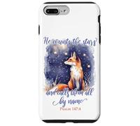 He Counts The Stars and Calls Them All by Name Psalm 147:4 Coque pour iPhone 7 Plus/8 Plus