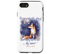 He Counts The Stars and Calls Them All by Name Psalm 147:4 Coque pour iPhone SE (2020) / 7/8