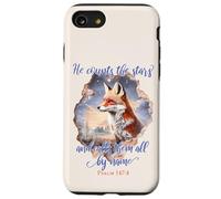 He Counts The Stars and Calls Them All by Name Psalm 147:4 Coque pour iPhone SE (2020) / 7/8