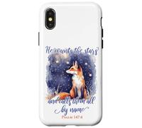 He Counts The Stars and Calls Them All by Name Psalm 147:4 Coque pour iPhone X/XS