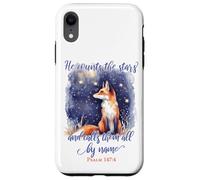 He Counts The Stars and Calls Them All by Name Psalm 147:4 Coque pour iPhone XR