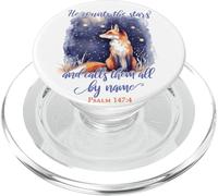 He Counts The Stars and Calls Them All by Name Psalm 147:4 PopSockets PopGrip pour MagSafe