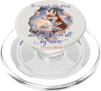 He Counts The Stars and Calls Them All by Name Psalm 147:4 PopSockets PopGrip pour MagSafe