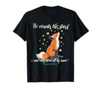 He Counts The Stars and Calls Them All by Name Renard T-Shirt