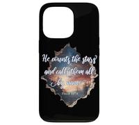 He Counts The Stars Psalm 147:4 Étoiles Coque pour iPhone 13 Pro