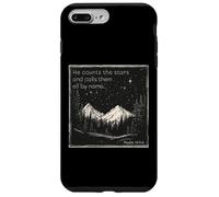He Counts The Stars Psalm 147:4 Étoiles Coque pour iPhone 7 Plus/8 Plus