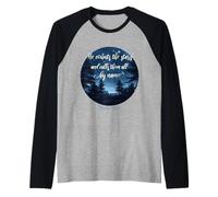 He Counts The Stars Psalm 147:4 Étoiles Manche Raglan