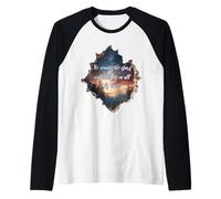 He Counts The Stars Psalm 147:4 Étoiles Manche Raglan