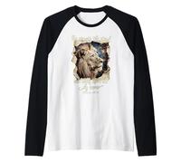 He Counts The Stars Psalm 147:4 Lion Manche Raglan