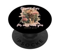He Counts The Stars Psalm 147:4 Lion PopSockets PopGrip Adhésif