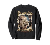 He Counts The Stars Psalm 147:4 Lion Sweatshirt