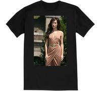 HE&FSHENG Maggie Q - Premium Men's Crewneck T-Shirt Manches Courtes(3X-Large)