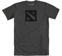 HE&FSHENG Toy Zany Dota 2 Logo Mens Grey T-Shirt Manches Courtes(Medium)